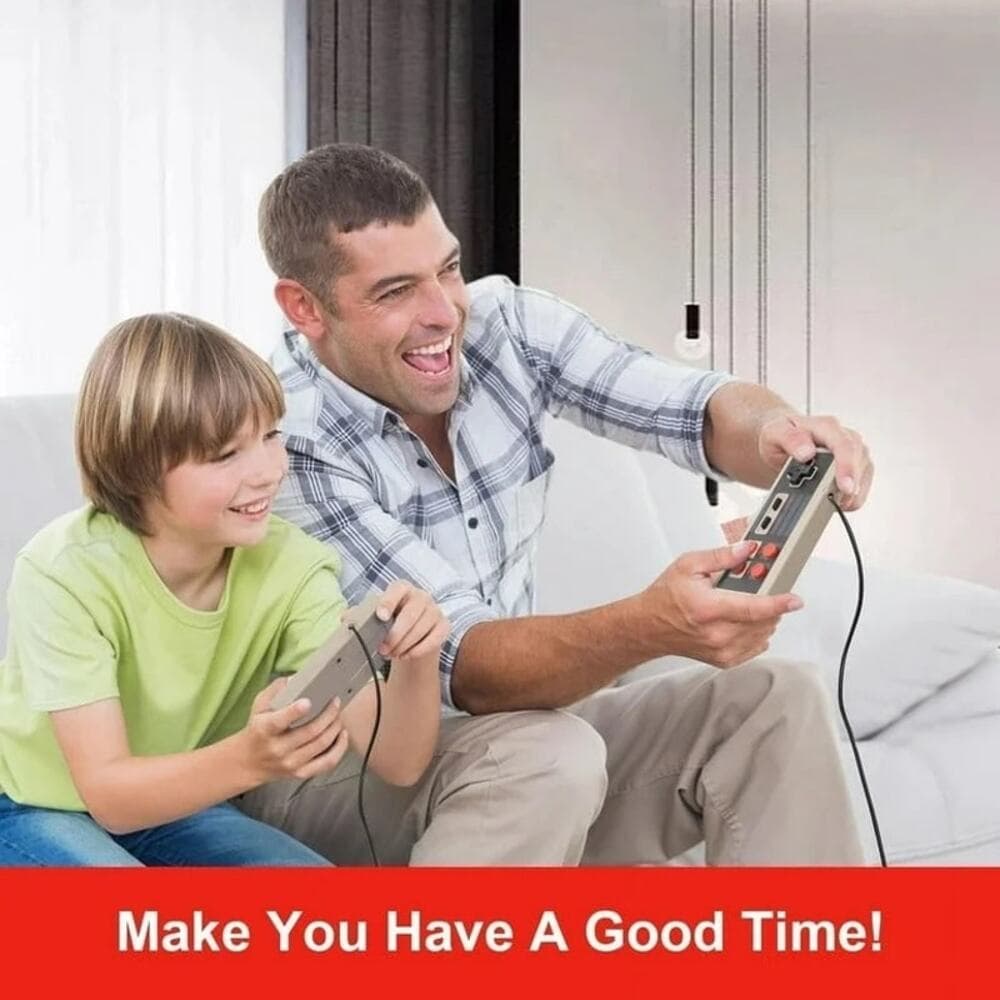 Retro Controllers with 620 Built-in Classic Plays, 8-Bit Video Play System - Thumbnail 4