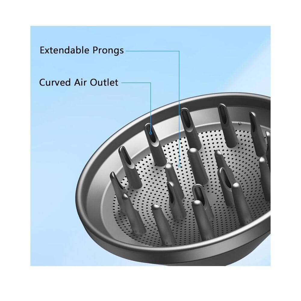 Hair Dryer Diffuser for Curly Hair and Natural Wavy Attachment for Hair Dryer - Thumbnail 5