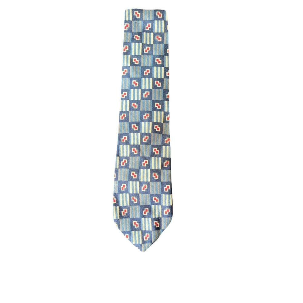 Corvette Men’s Tie Blue & Red - Thumbnail 4
