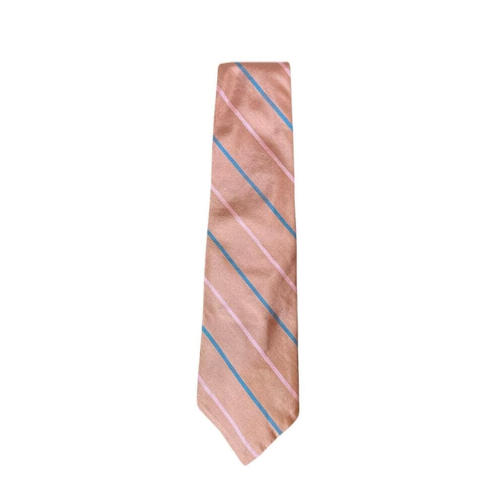 Arthur Barry Tan Men’s Tie 100% Silk - Thumbnail 5