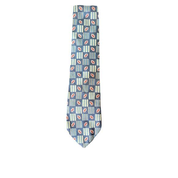 Corvette Men’s Tie Blue & Red - Thumbnail 5