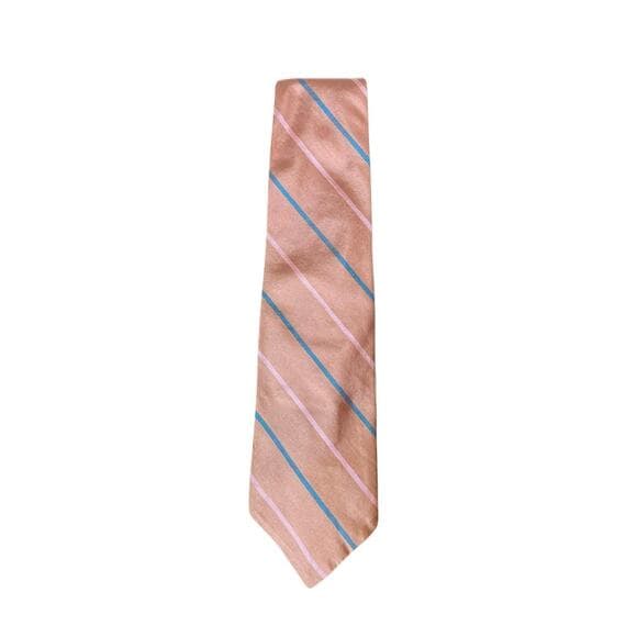 Arthur Barry Tan Men’s Tie 100% Silk - Thumbnail 6