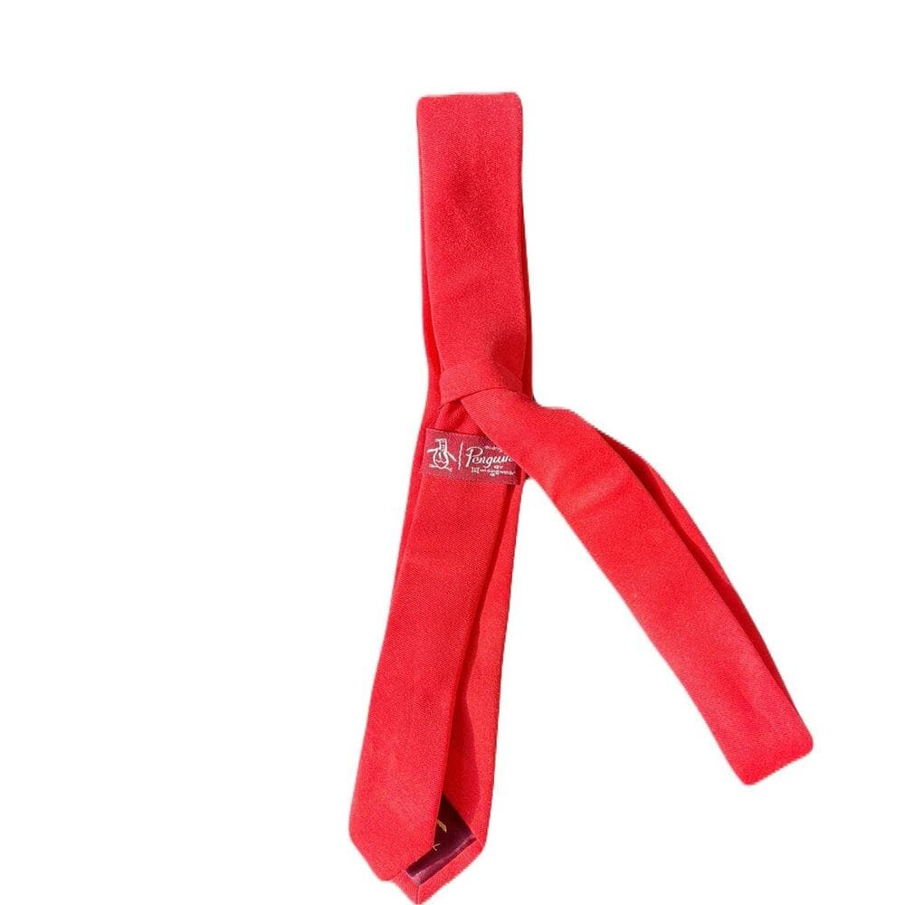 Red Penguin Men’s Tie - Thumbnail 2