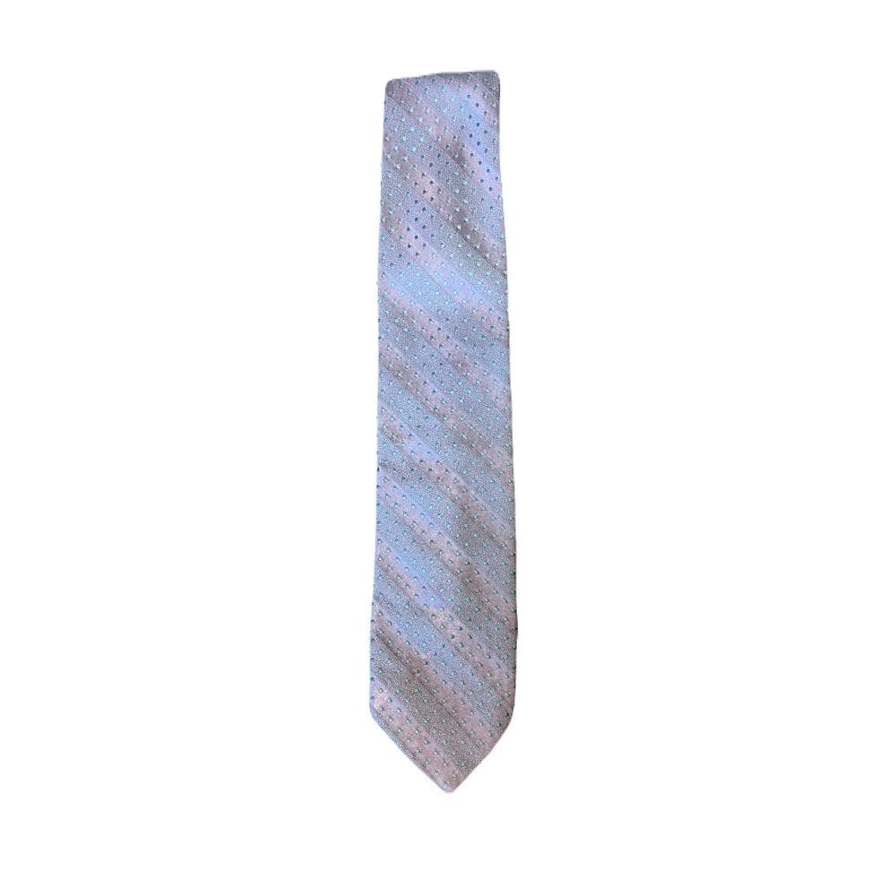 Paco Rabanne Men’s Tie Purple With Green Dot - Thumbnail 3