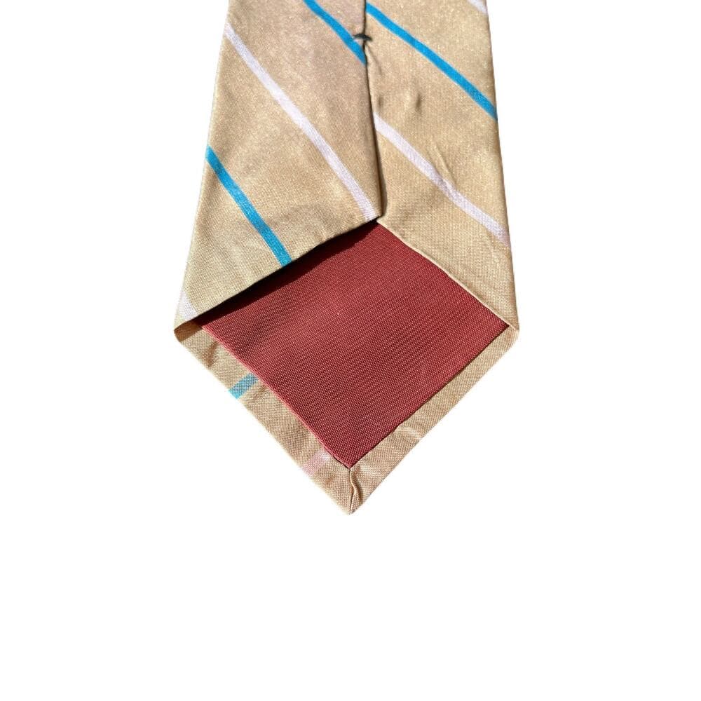 Arthur Barry Tan Men’s Tie 100% Silk - Thumbnail 3
