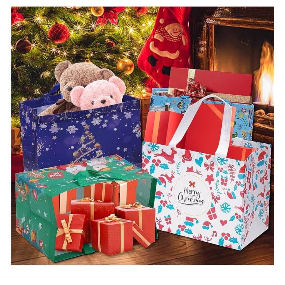 Heetobcos 12 Pack Christmas Surprise, Xmas Party Supplies,12.8"×9.8"×6.7" - Thumbnail 3