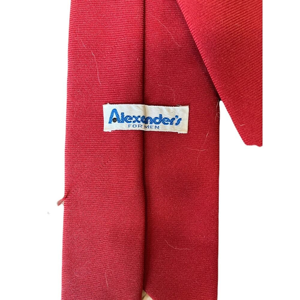 Alexender’s Men’s Tie Red - Thumbnail 3
