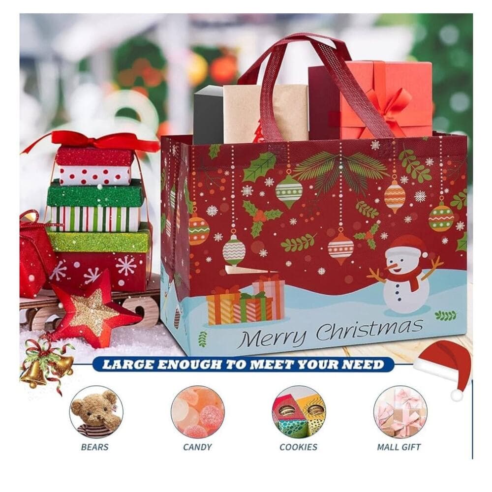 Heetobcos 12 Pack Christmas Surprise, Xmas Party Supplies,12.8"×9.8"×6.7" - Thumbnail 2