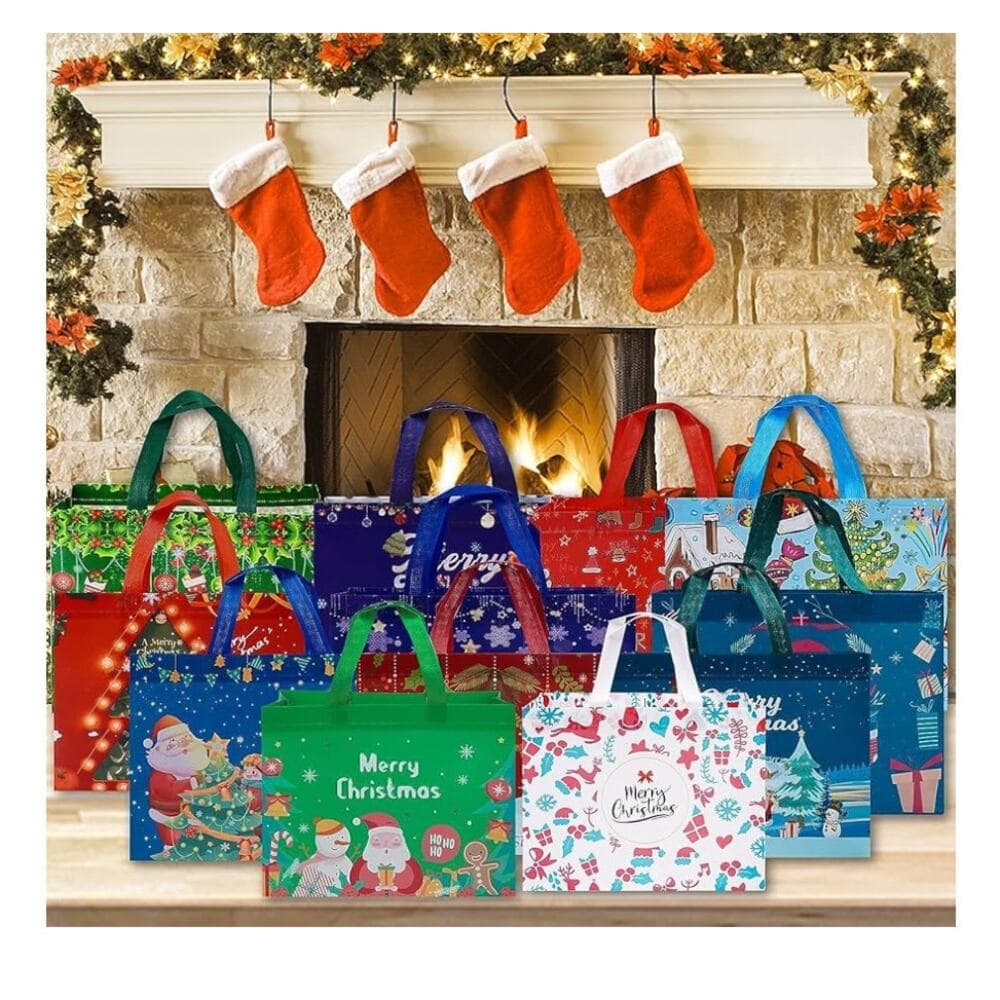 Heetobcos 12 Pack Christmas Surprise, Xmas Party Supplies,12.8"×9.8"×6.7" - Thumbnail 4