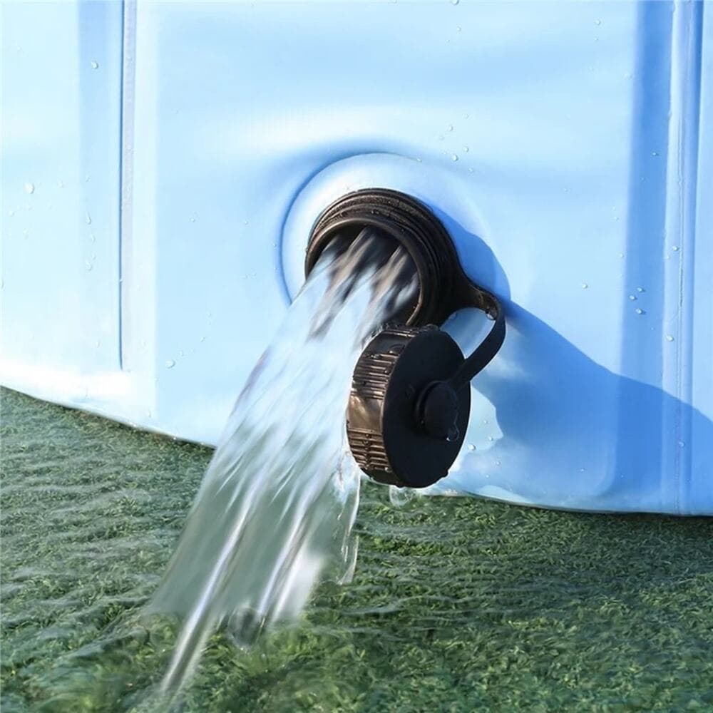 Foldable Pet Swimming Pool for Indoor/Outdoor, Blue, L - Thumbnail 4