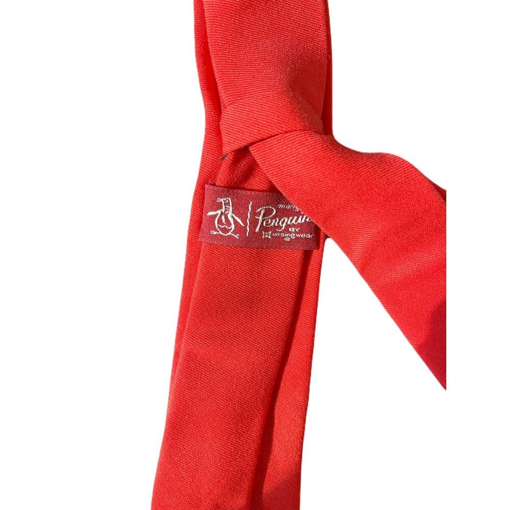 Red Penguin Men’s Tie - Thumbnail 3