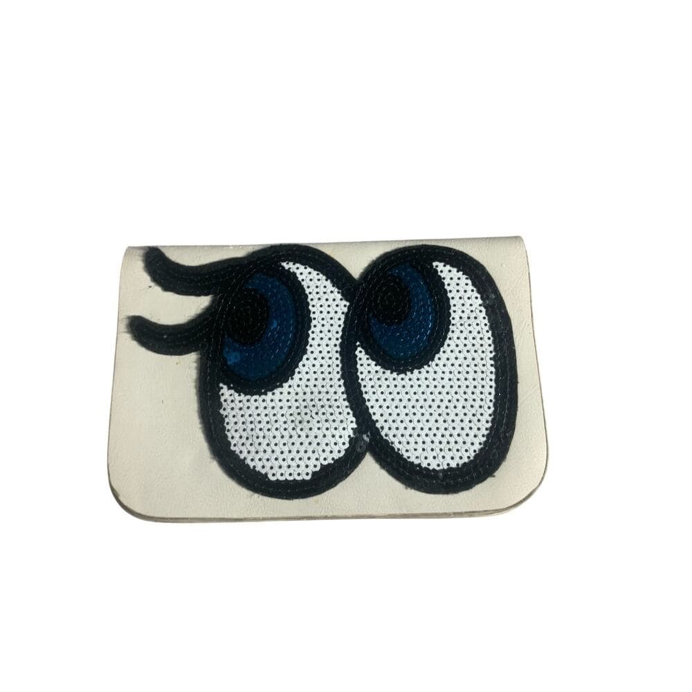 Sequin cartoon eye purse crossbody - Thumbnail 4