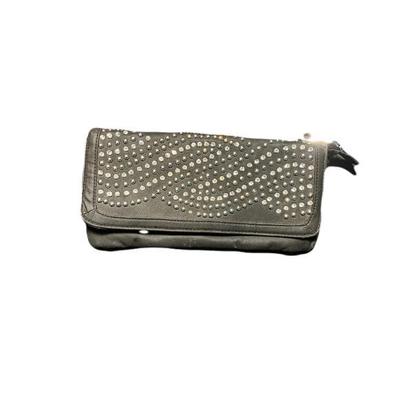 Yoki Women’s Black Wallet 10.5” W X 5.5” L - Thumbnail 6