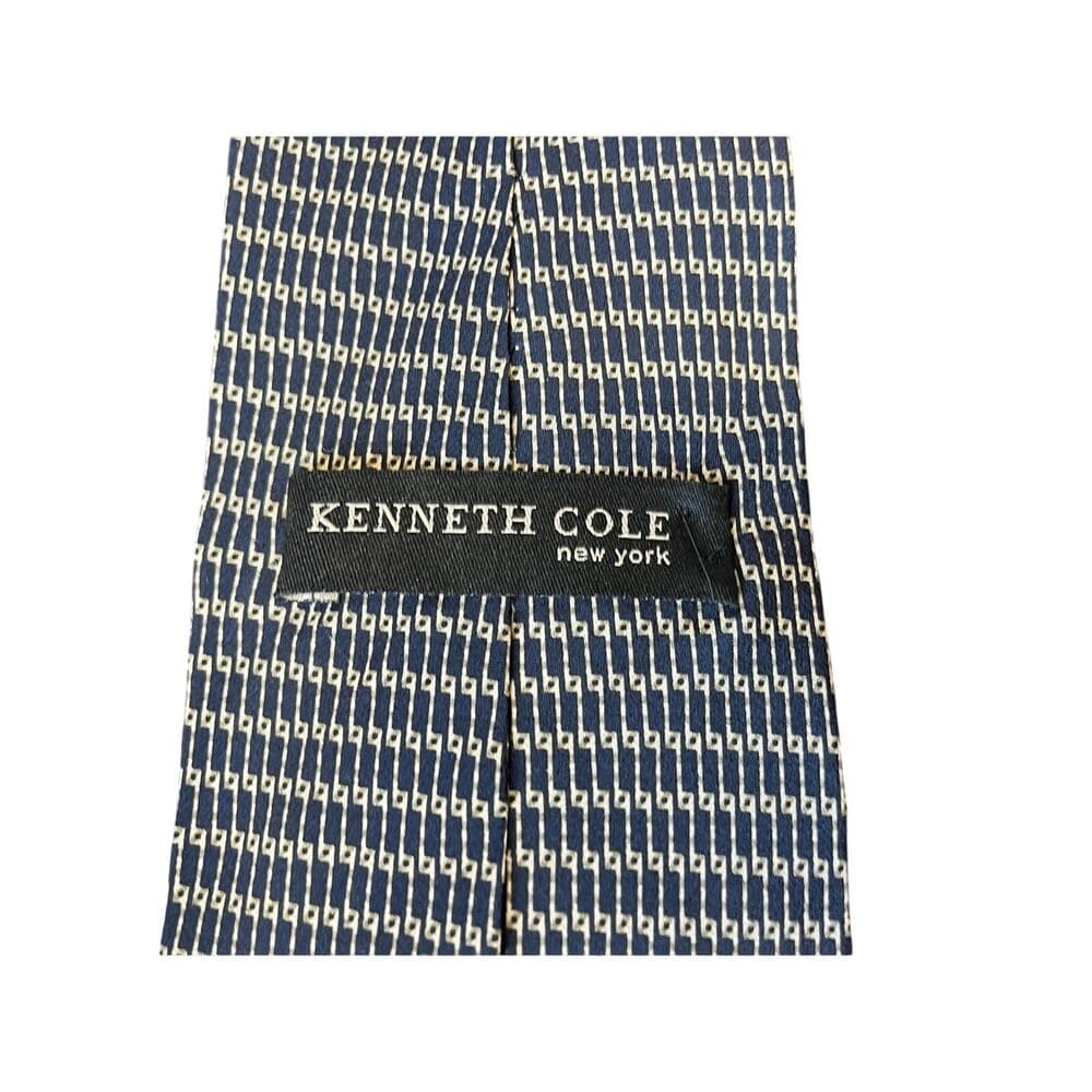 Kenneth Cole New York Men’s Tie Navy - Thumbnail 3