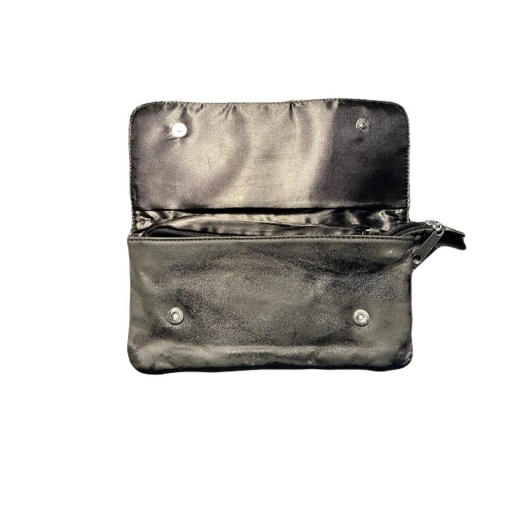 Yoki Women’s Black Wallet 10.5” W X 5.5” L - Thumbnail 2