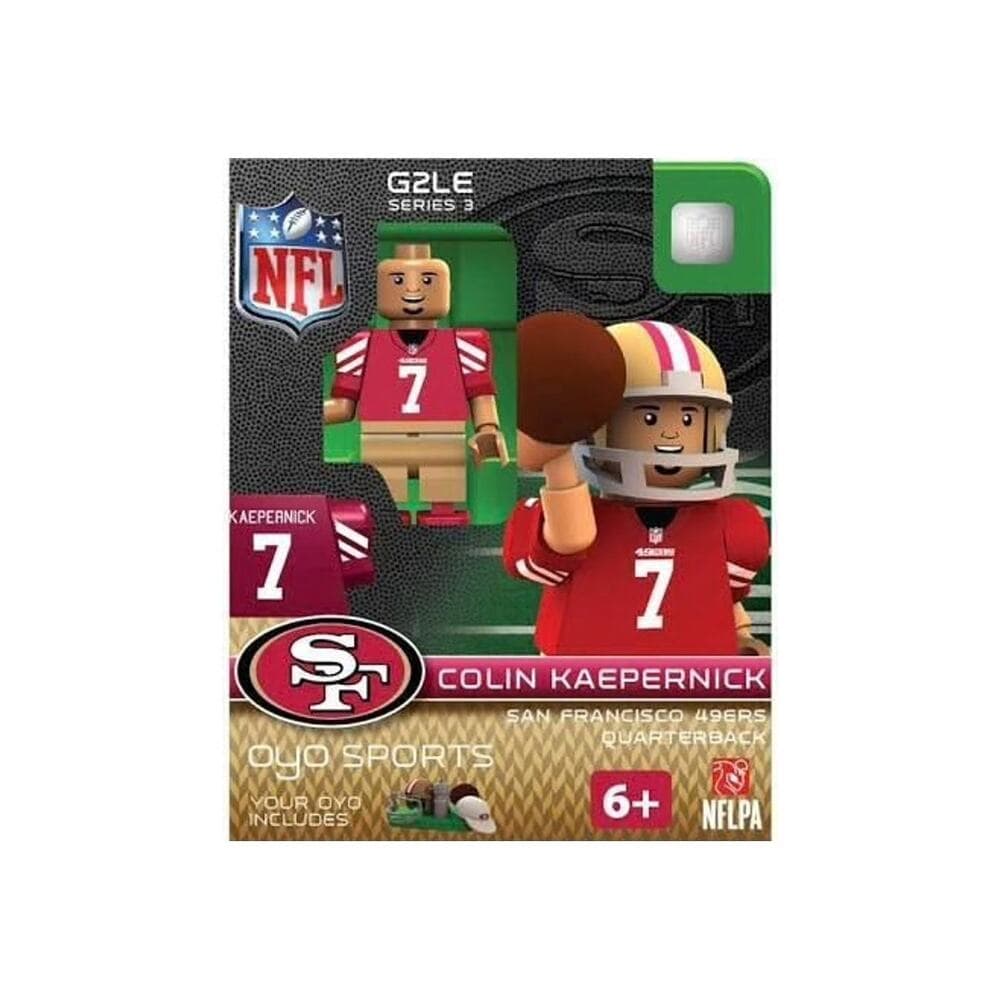 NFL San Francisco 49ers Colin Kaepernick OYO Figure JJ Sports - Thumbnail 3