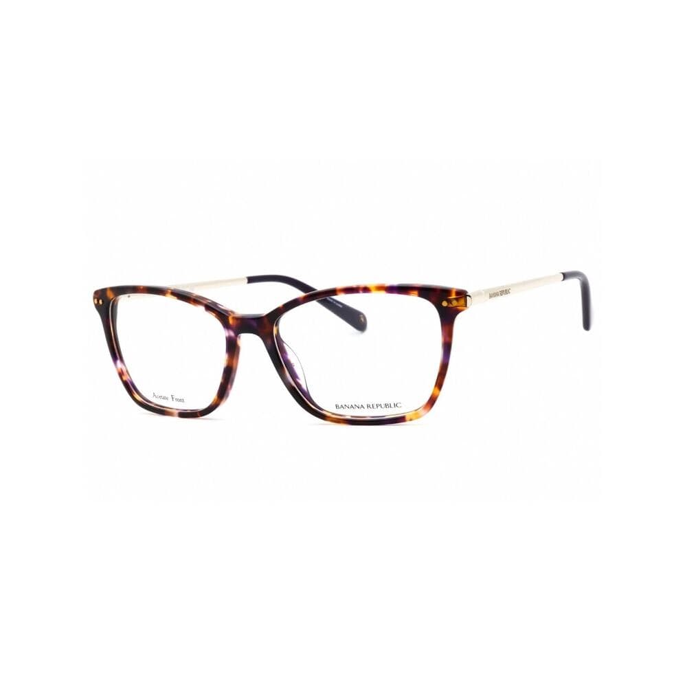 Banana Republic Women's Eyeglasses Brown Violet Havana Full Rim BR 228 0DEX 00 - Thumbnail 4