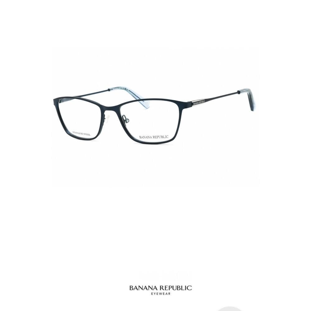 Banana Republic BR 201 Metal Rectangular Women's's Eyeglasses Color 0E8W - Thumbnail 4