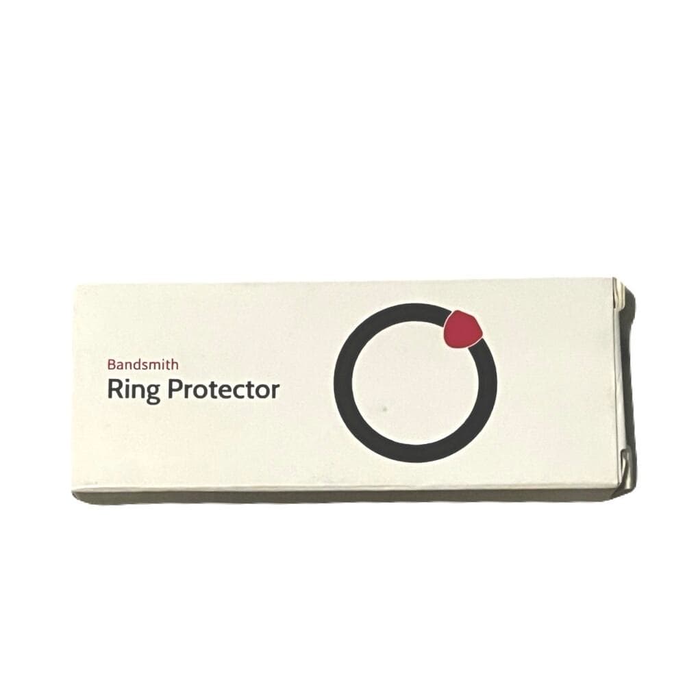 Band smith Ring Protector Sylacor Ring Cover Clear + Clear + Clear Size 10 - Thumbnail 4