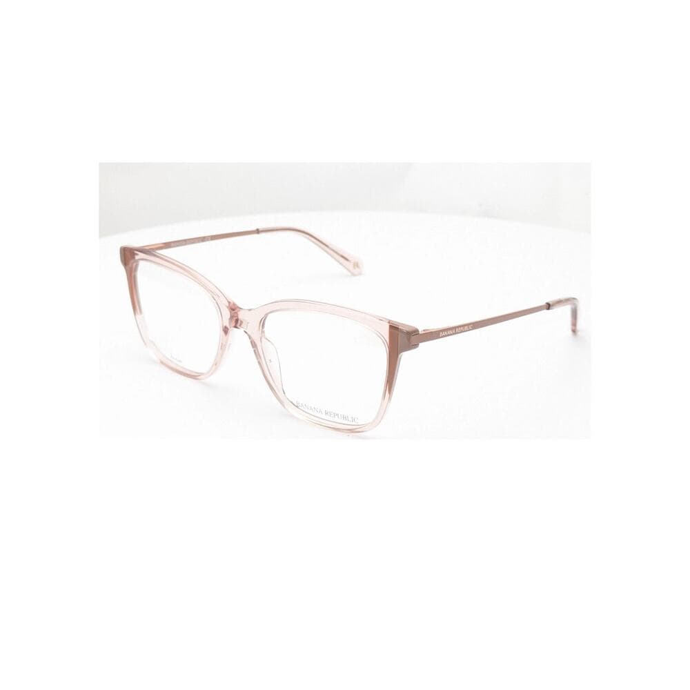 Banana Republic BR209 WJG Salmon Brown Rectangle Womens Eyeglasses 52mm - Thumbnail 6
