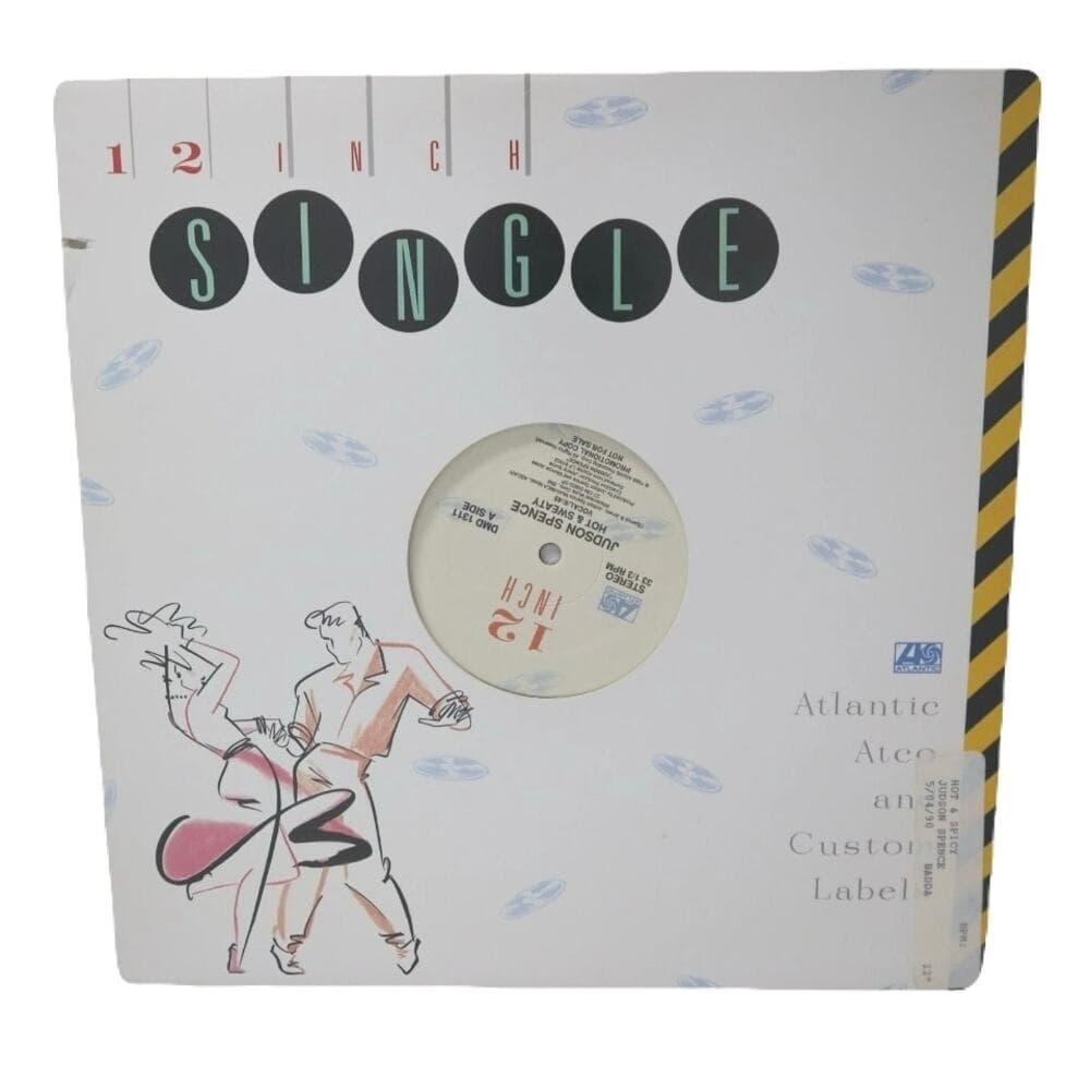 Judson Spence Hot And Sweaty PROMO SINGLE Vinyl Record Album