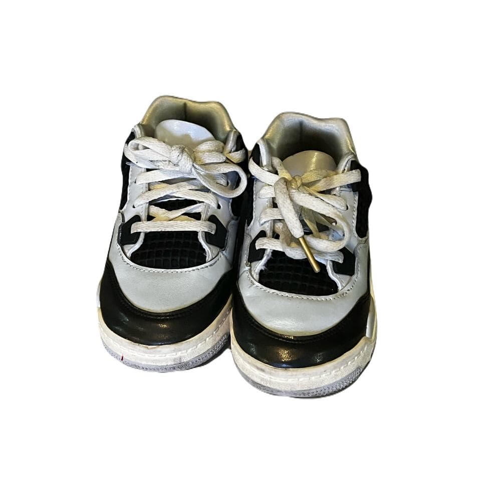 Jordan 4 Retro "Pure Platinum" Toddler Kids' Shoe Size 10C FZ8584-070 - Thumbnail 2
