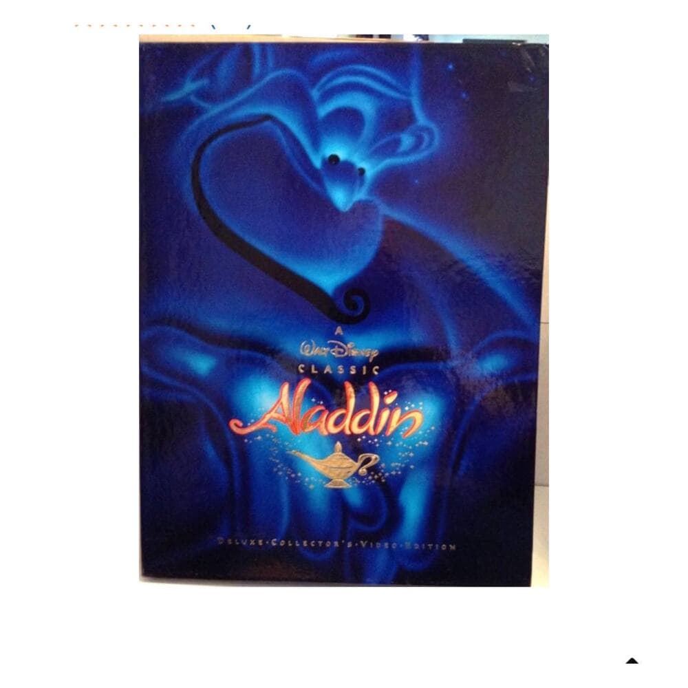 Aladdin Deluxe Video Edition Box VHS CD Numbered Lithograph - Thumbnail 9