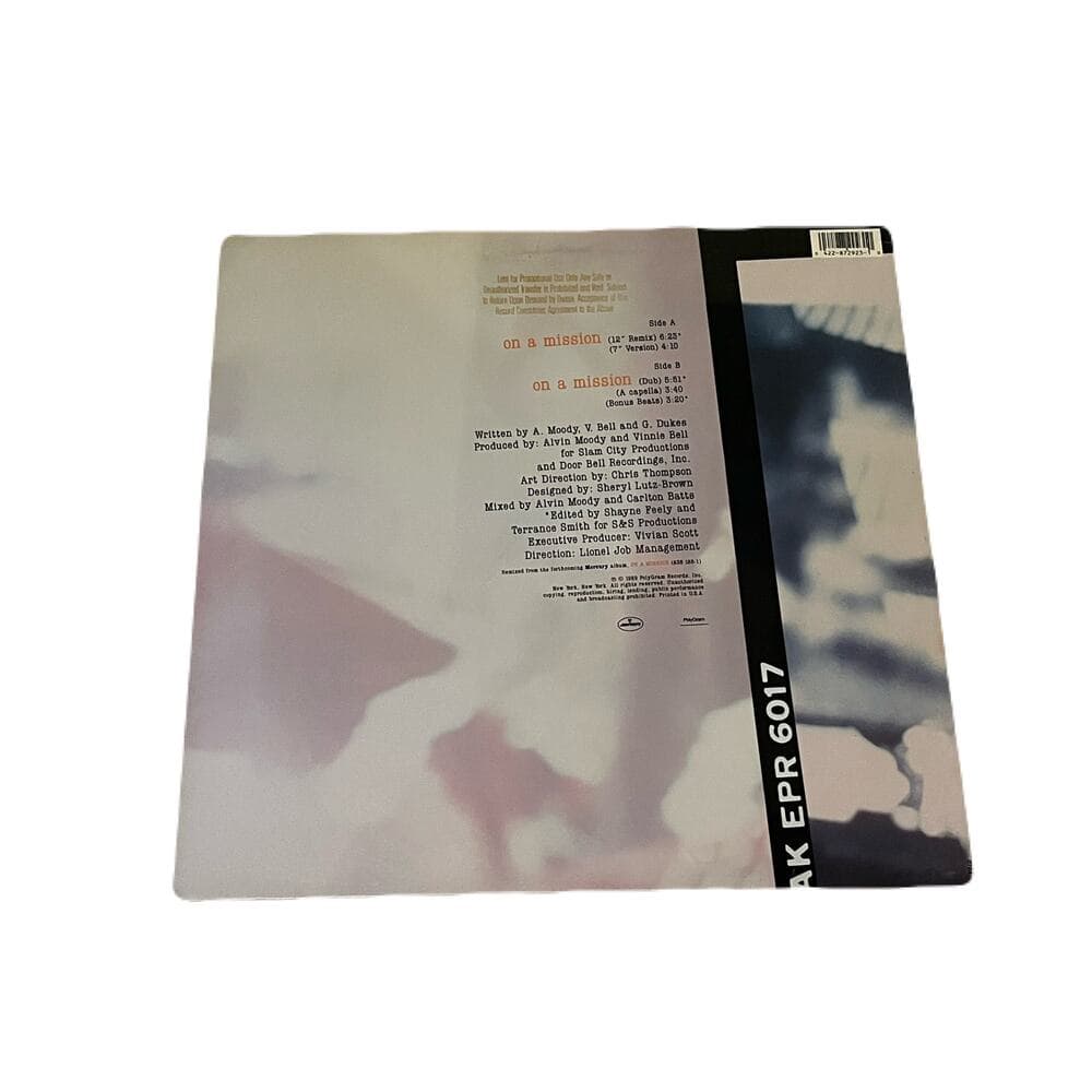 Leotis / On A Mission / 12" SINGLE 33RPM Vinyl Record PROMO - 872-923-1