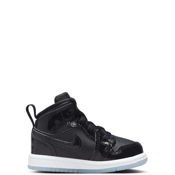 TODDLER JORDAN 1 MID SE Boys – Black/Dark Concord-white Size 10C - Thumbnail 10