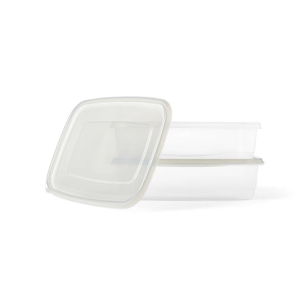 Large Rectangle Food Storage Containers 128oz • 3785 ml • 16 cups - Thumbnail 5
