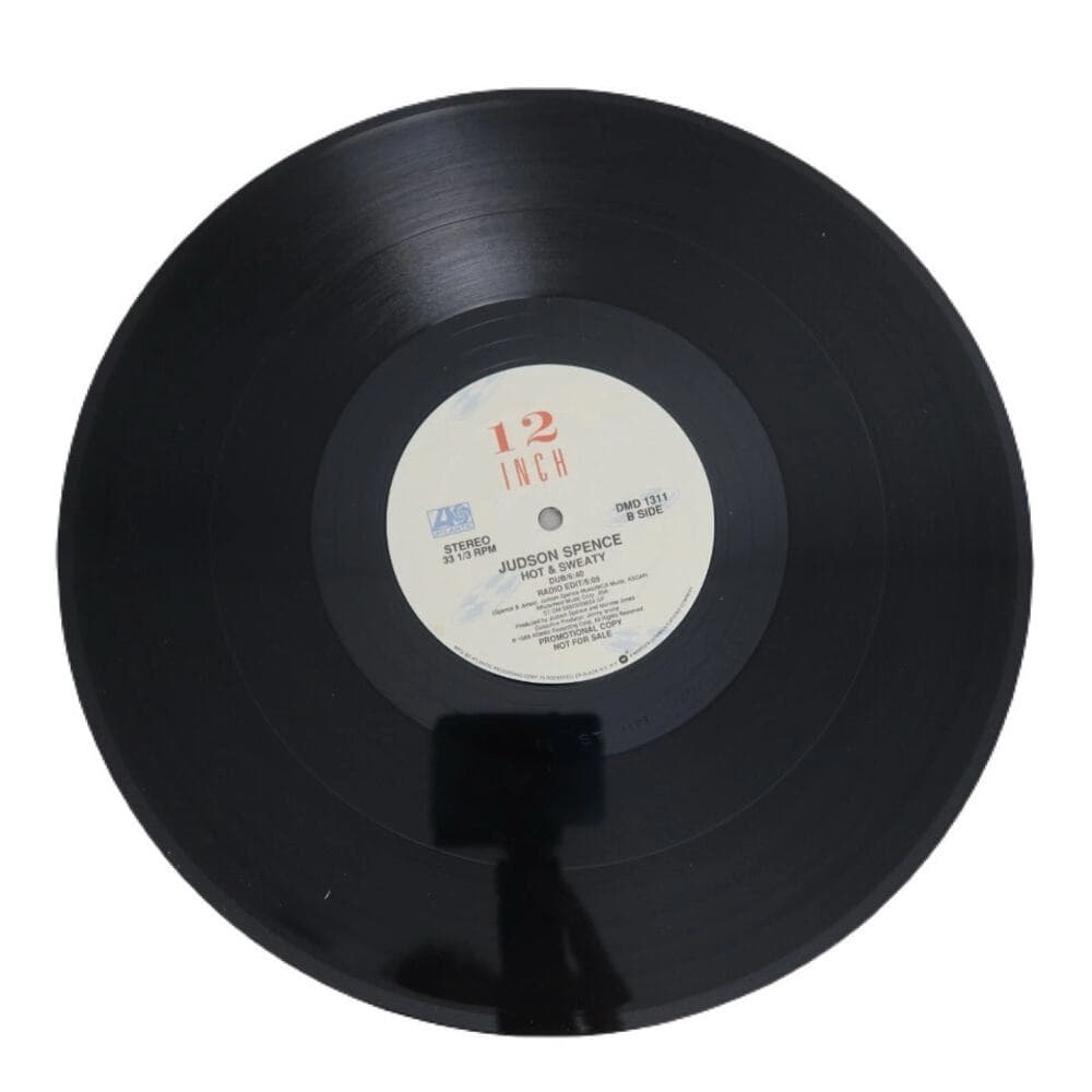 Judson Spence Hot And Sweaty PROMO SINGLE Vinyl Record Album - Thumbnail 2