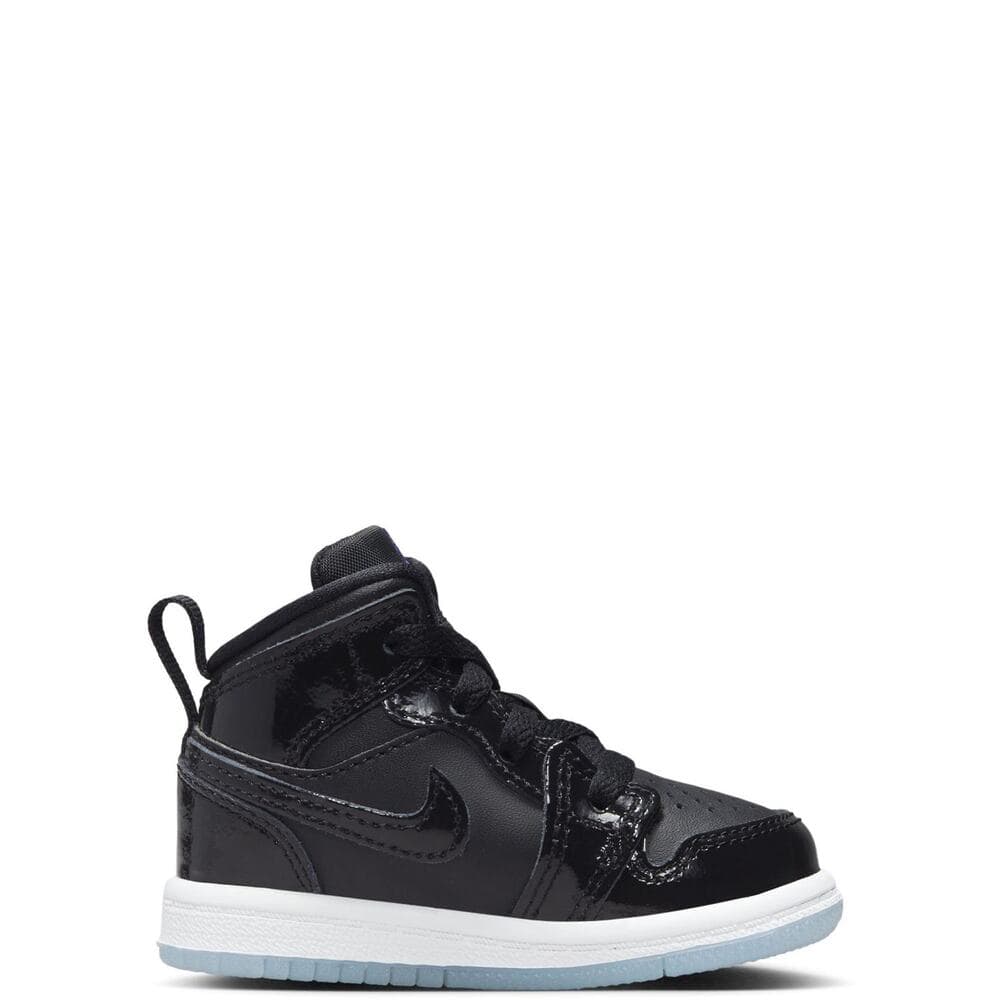 TODDLER JORDAN 1 MID SE Boys – Black/Dark Concord-white Size 10C - Thumbnail 9