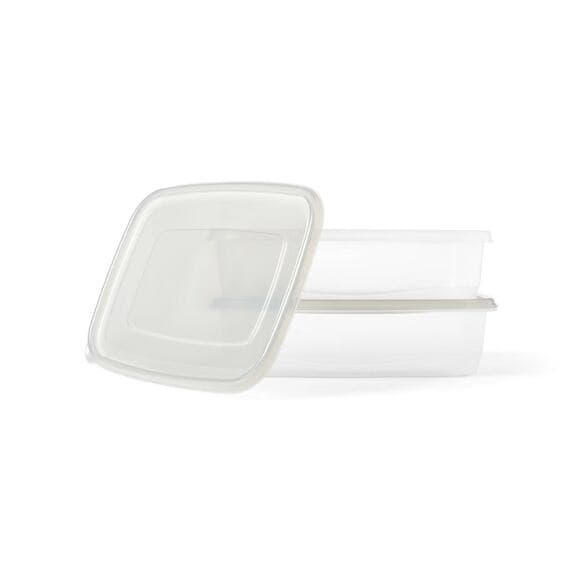 Large Rectangle Food Storage Containers 128oz • 3785 ml • 16 cups - Thumbnail 6