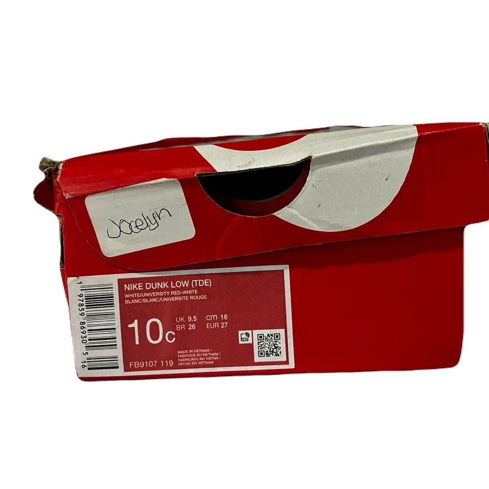 Nike Dunk Low Boys' Toddler FB9107-119 Size 10C - Thumbnail 6