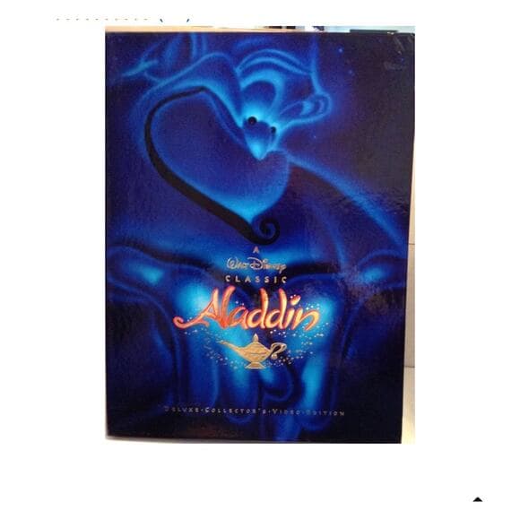 Aladdin Deluxe Video Edition Box VHS CD Numbered Lithograph - Thumbnail 10
