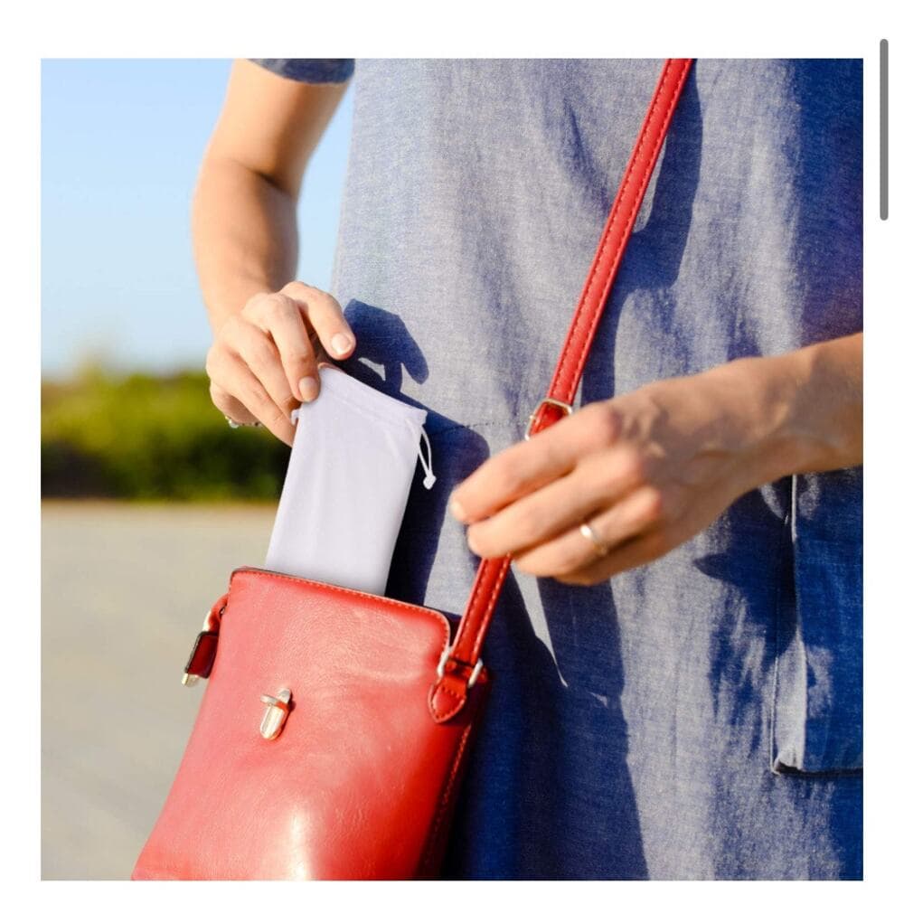 Frienda 25 Bag Glasses Sunglasses Case Soft Pouch with 2 Eyeglass Cleaning Cloth - Thumbnail 4
