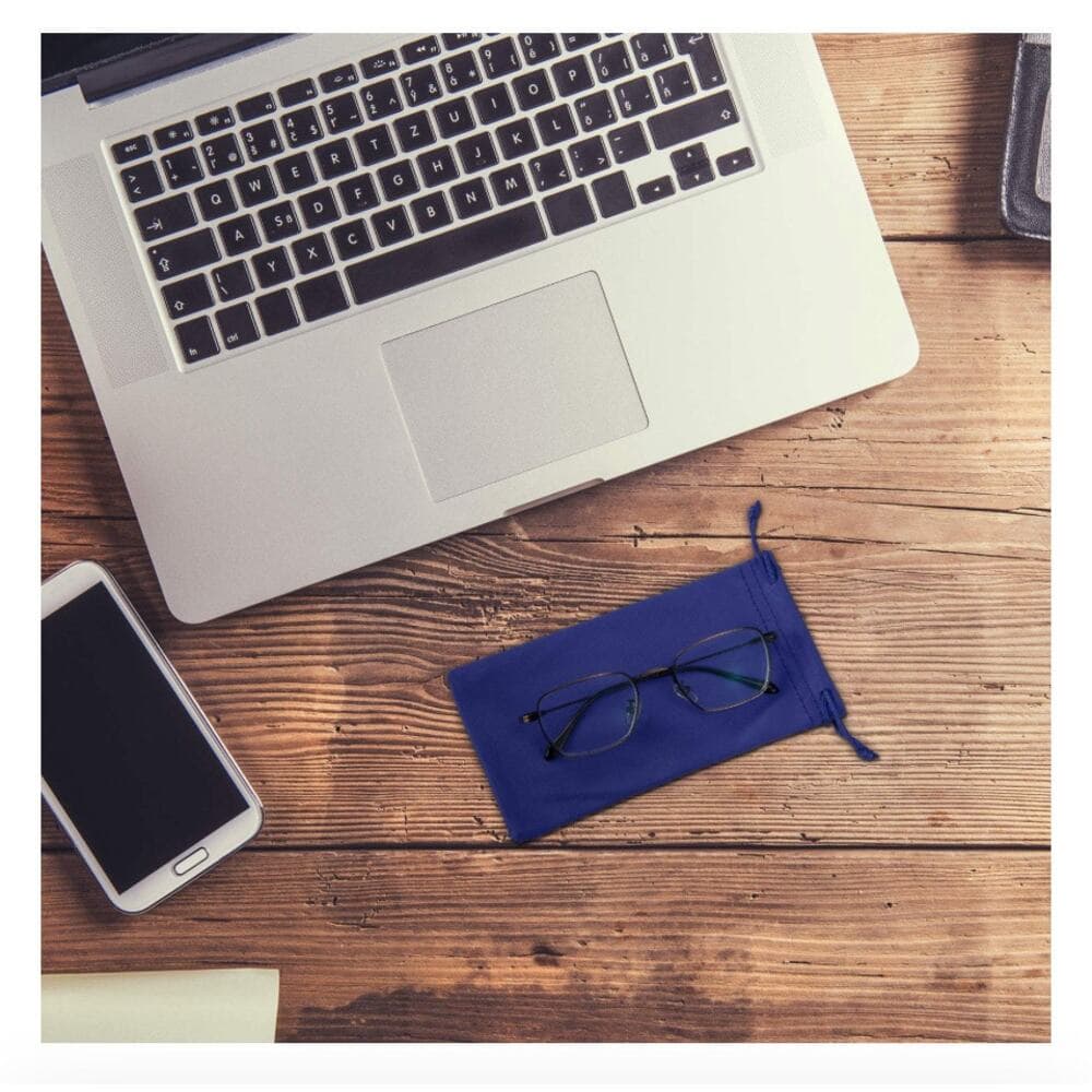 Frienda 25 Bag Glasses Sunglasses Case Soft Pouch with 2 Eyeglass Cleaning Cloth - Thumbnail 5