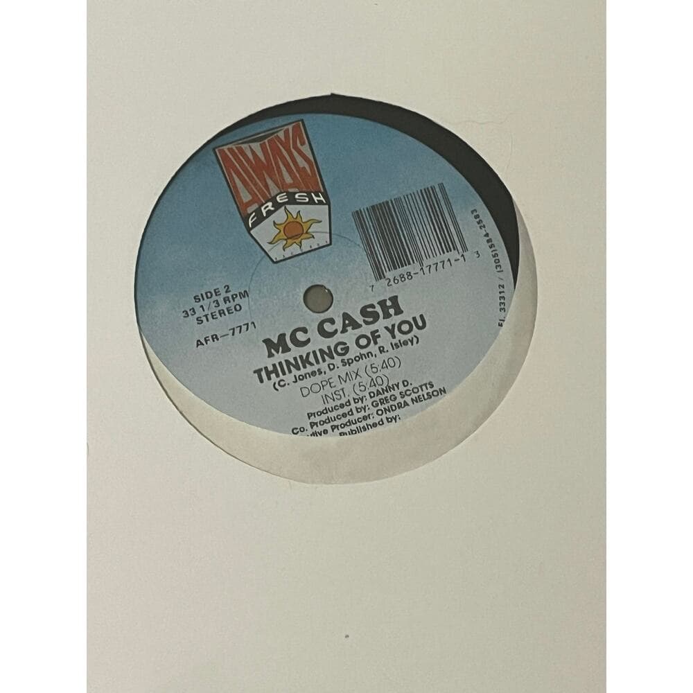 Mc Cash Thinking Of You Record