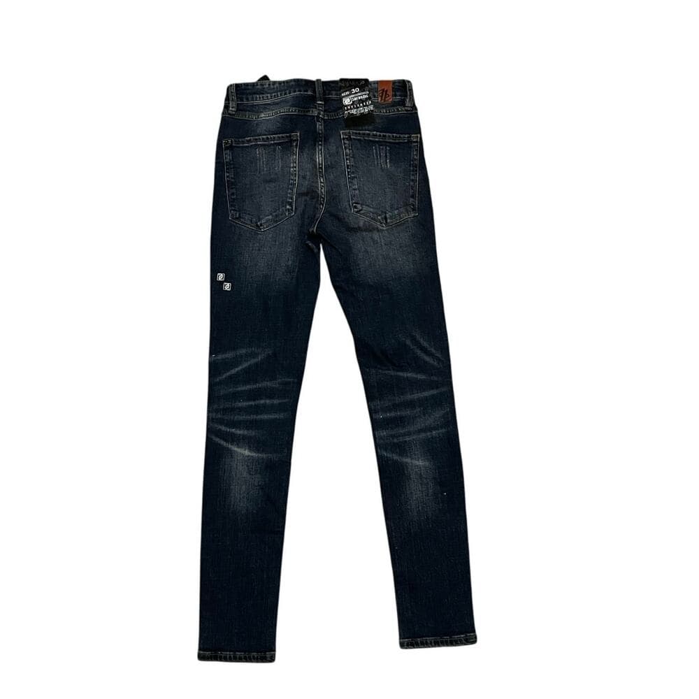 Shabaz Brothers Men’s Jean’s size 30 With Dark Blue pouches On The Legs - Thumbnail 2