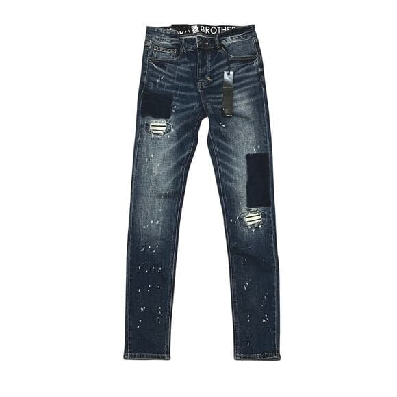 Shabaz Brothers Men’s Jean’s size 30 With Dark Blue pouches On The Legs - Thumbnail 5