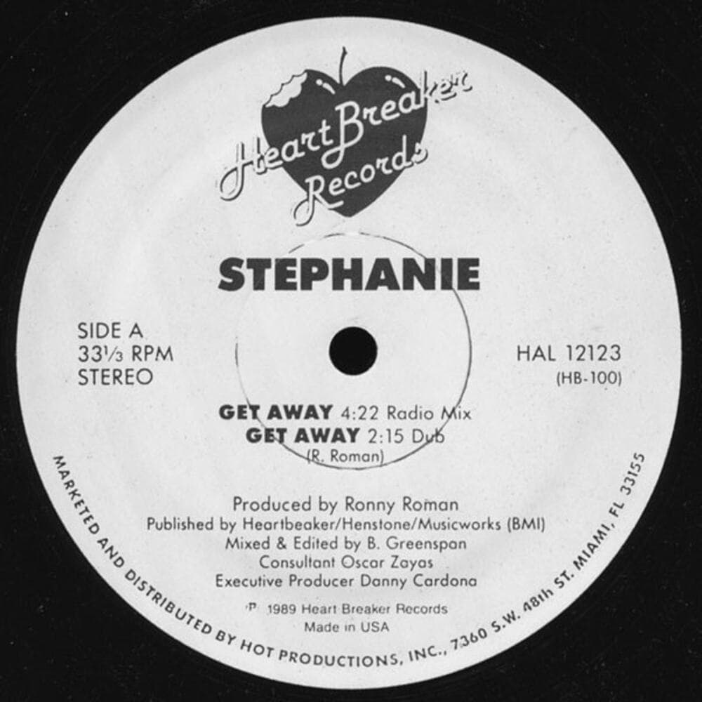 Heart breaker Records Stephanie Get Away - Thumbnail 2