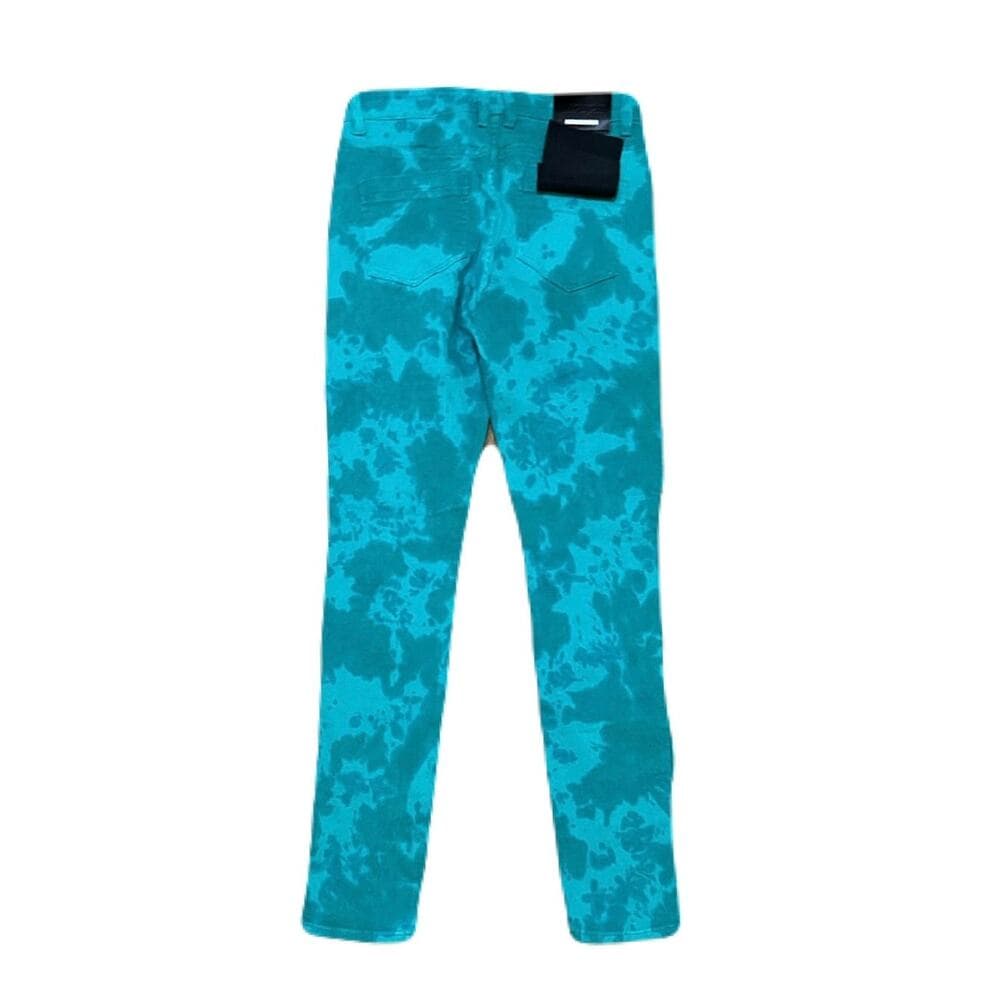 Si Tu Veux Brutini Cargo Jeans Teal Size 32