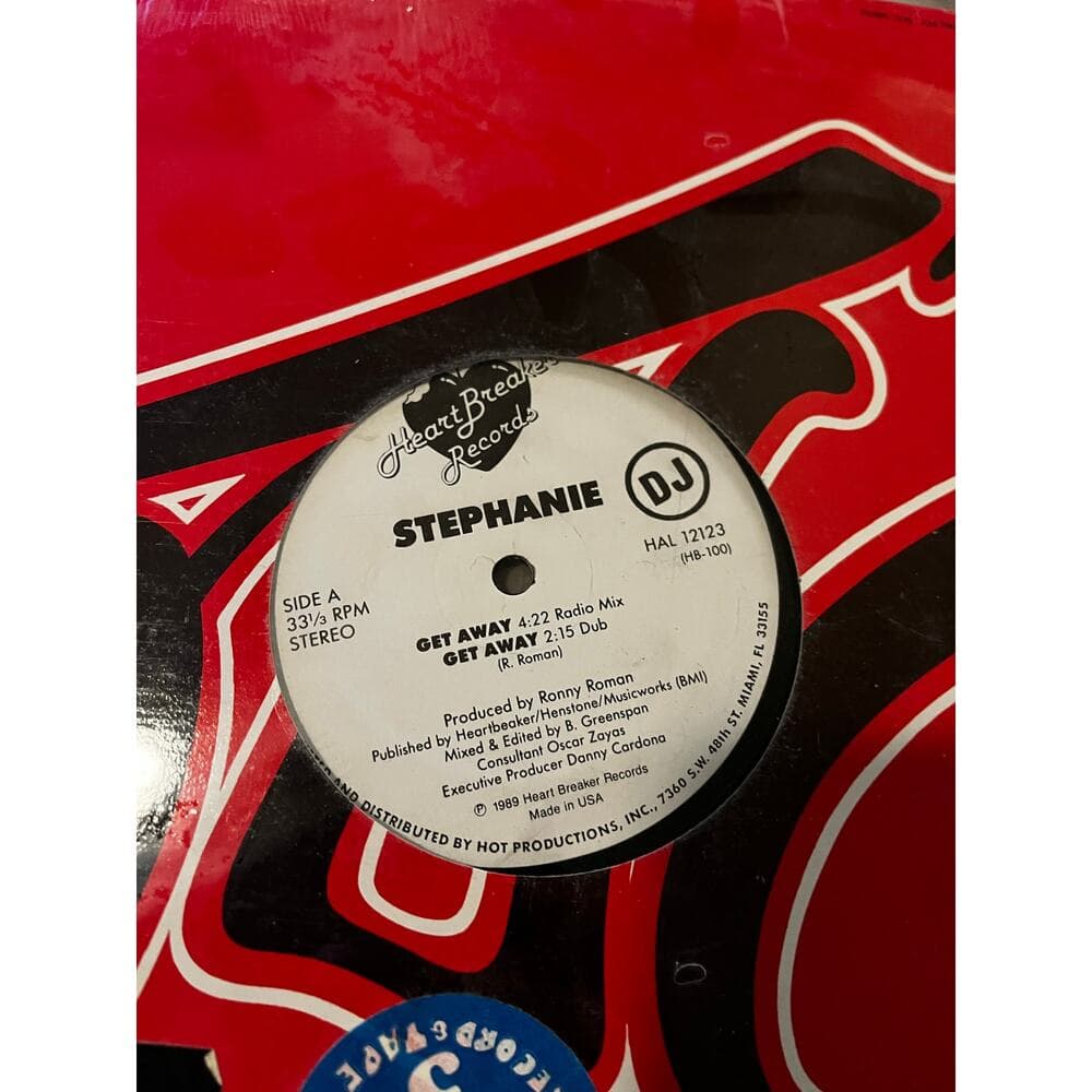 Heart breaker Records Stephanie Get Away - Thumbnail 3