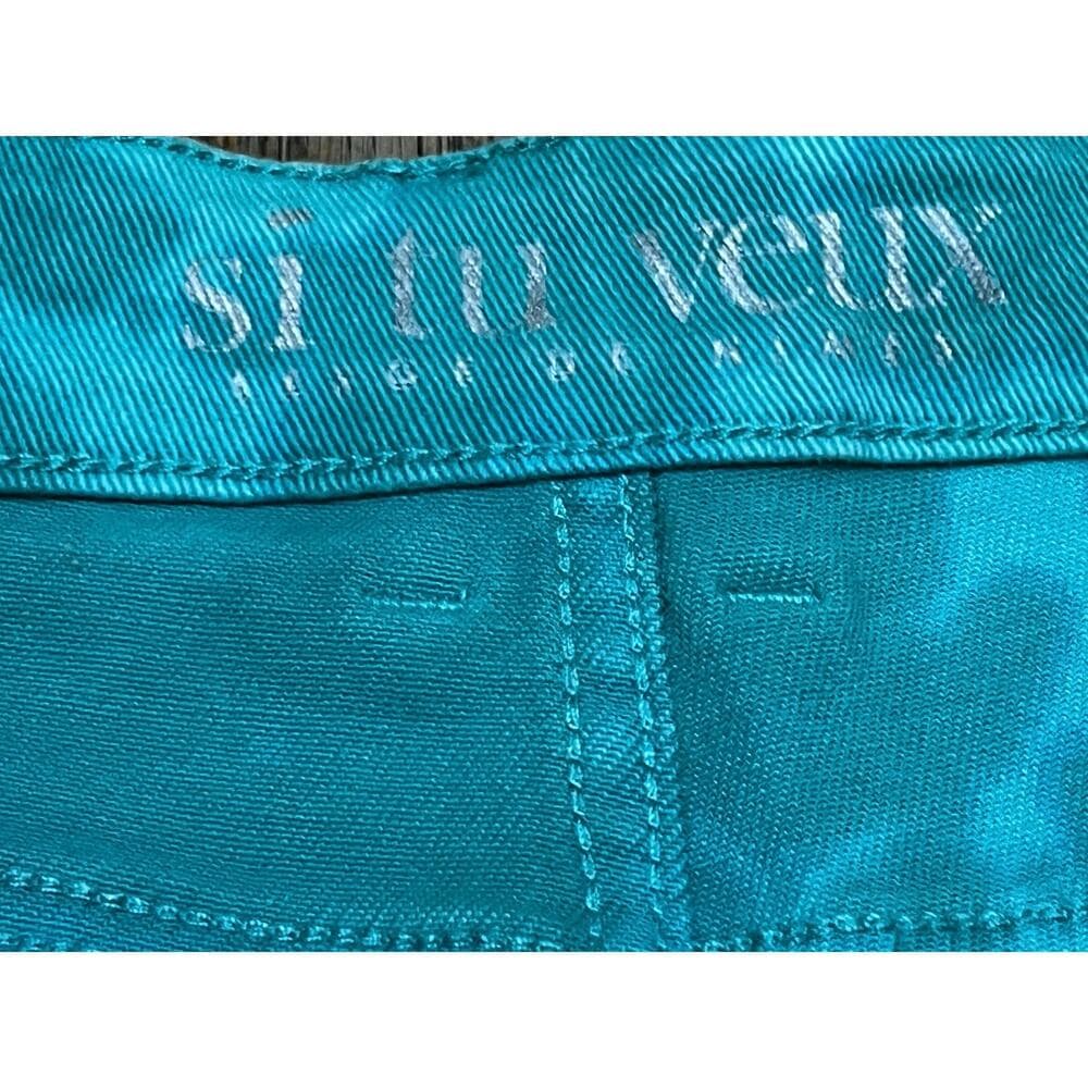 Si Tu Veux Brutini Cargo Jeans Teal Size 32 - Thumbnail 2
