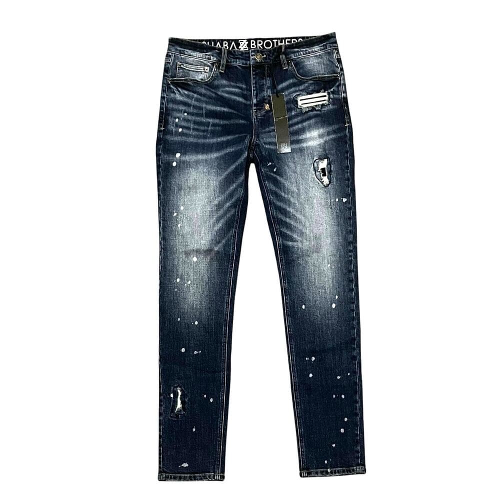 Shabaz Brothers Dark Blue Men’s Jeans Size 32 - Thumbnail 7