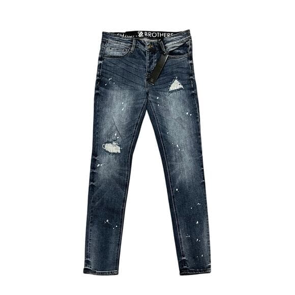 Shabaz Brothers Men’s Light Blue Jeans Size 34 - Thumbnail 4