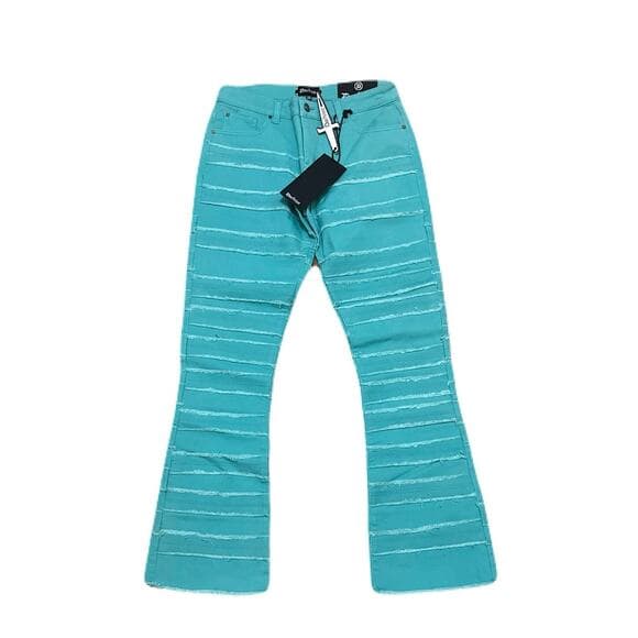 Doctrine Teal Flare Men’s Jean’s Size 32 - Thumbnail 5