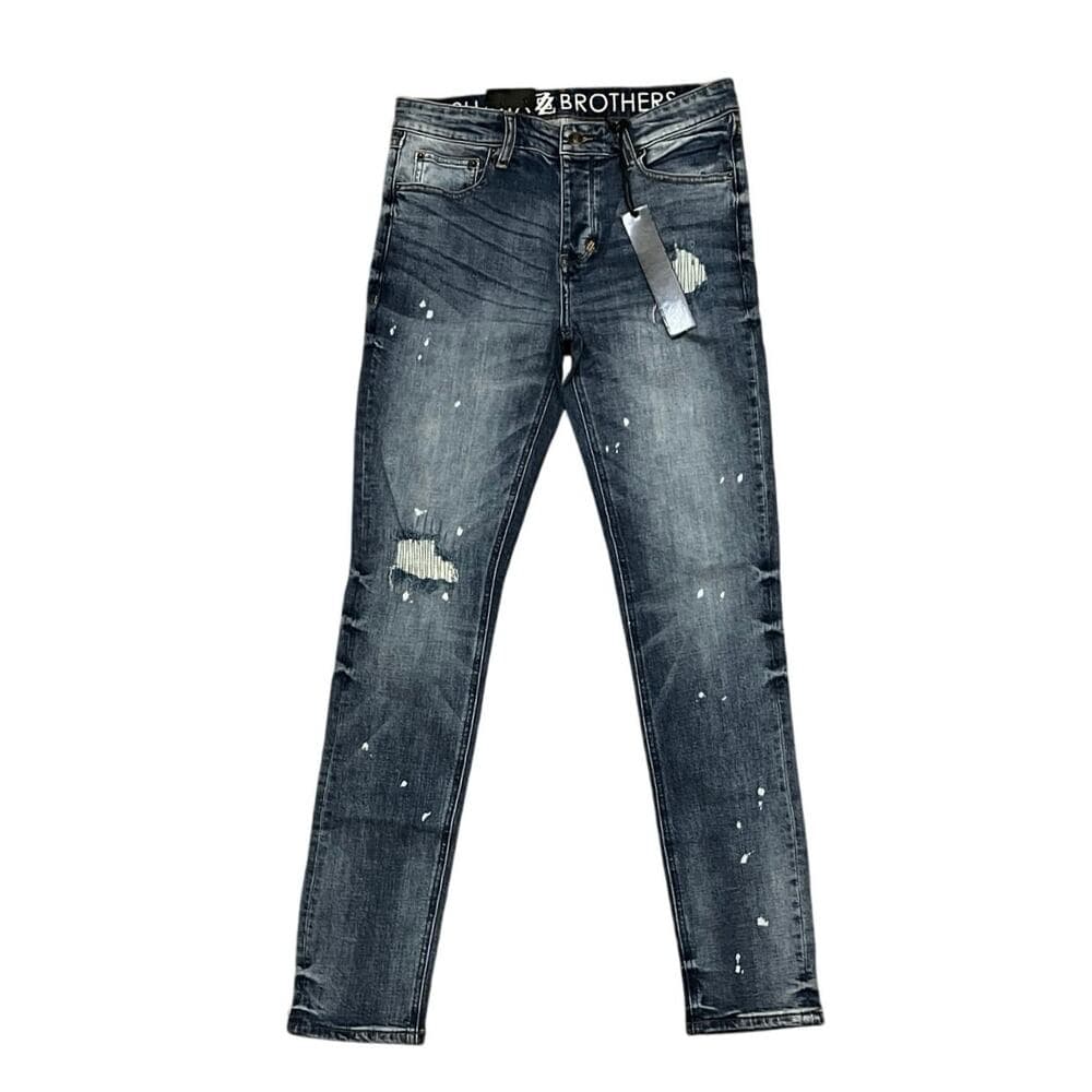 Shabaz Brothers Light Blue Jeans Size 32 New With Tags - Thumbnail 4