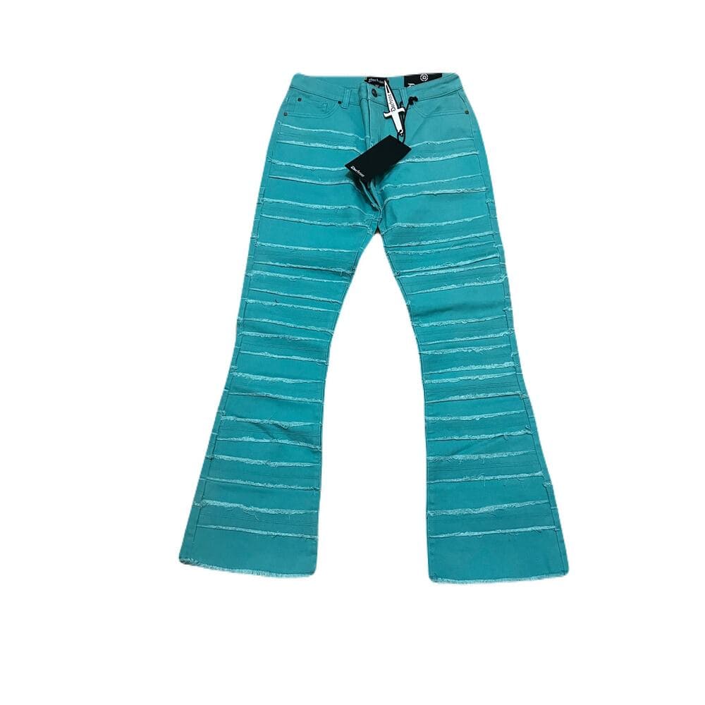 Doctrine Teal Flare Men’s Jean’s Size 32 - Thumbnail 2