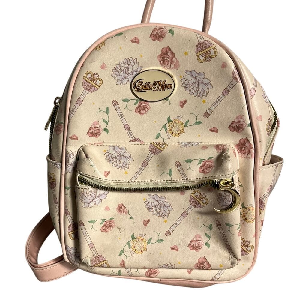 Sailor Moon Trio Cosmic Heart Compact Mini Backpack LIGHT PINK NONE